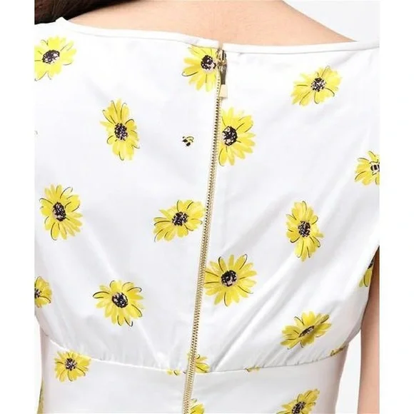 Kate Spade Daisy Dot Lyric Dress Down The Rabbit Hole - Picture 10 of 16